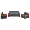 Ghế sofa văn phòng SF23, Da đen