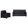 GHẾ SOFA VĂN PHÒNG SF35, DA ĐEN