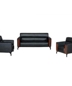GHẾ SOFA VĂN PHÒNG SF701, DA ĐEN