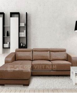 Sofa góc bọc da thật SF107A