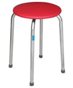 Ghế đôn GD01, chân sơn, đệm PVC