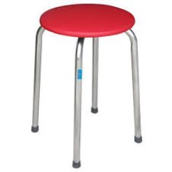 Ghế đôn GD01, chân Inox, đệm PVC