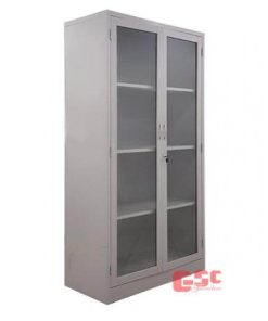 Tủ sắt văn phòng cánh kính TSG-K2K