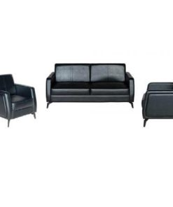 GHẾ SOFA VĂN PHÒNG SF39, DA ĐEN