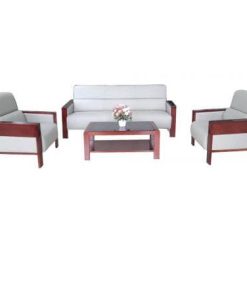 GHẾ SOFA VĂN PHÒNG SF704, DA ĐEN