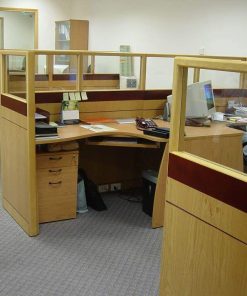 VÁCH NGĂN GỖ KÍNH VGK06