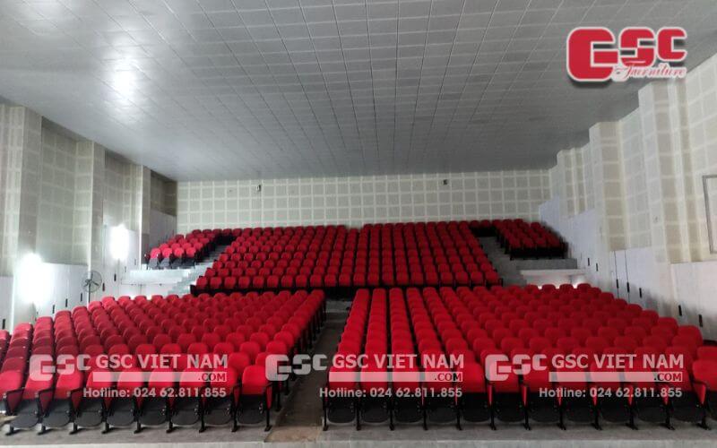 Dự án 535 ghế hội trường tại Rạp Hồng Hà Yên Bái