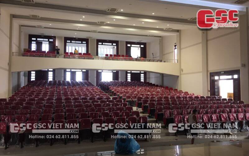 Điểm danh dự án ghế hội trường tại Tiền Giang 1 Dự án ghế hội trường tại trường Cao đẳng Y tế Tiền Giang