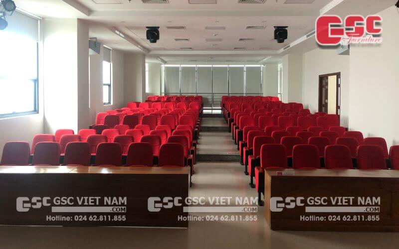 Dự án ghế hội trường tại trường Đại học Kinh tế Tài Chính TP. Hồ Chí Minh