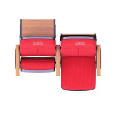 Ghế hội trường EVO1201W 1 EVO1201 ốp lưng làm bằng nhựa PP