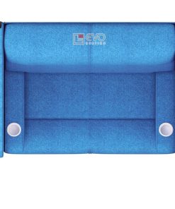 Ghế rạp chiếu phim đôi EVO1205A có khay cốc bằng kim loại