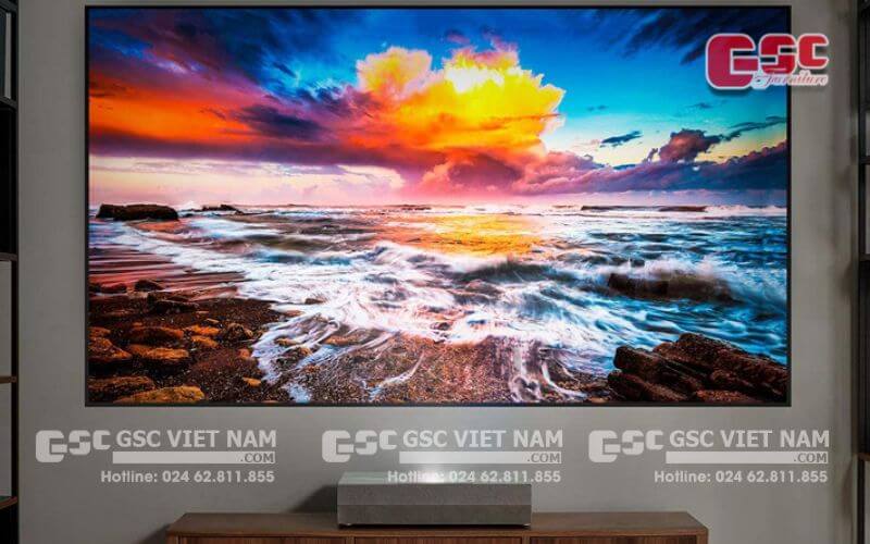 Kinh nghiệm thiết kế phòng xem phim gia đình đơn giản 3 Màn chiếu Màn chiếu Grandview
