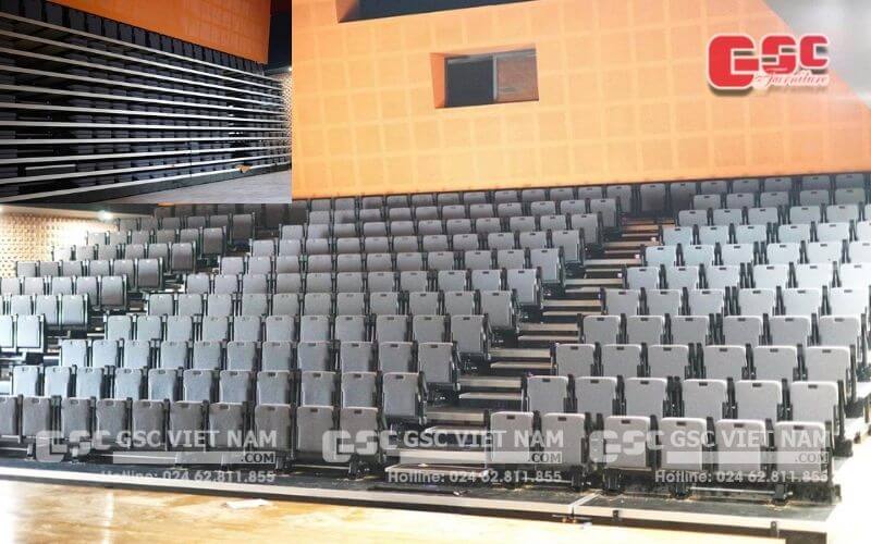Những lưu ý khi vận hành ghế hội trường đa năng Telescopic Seating