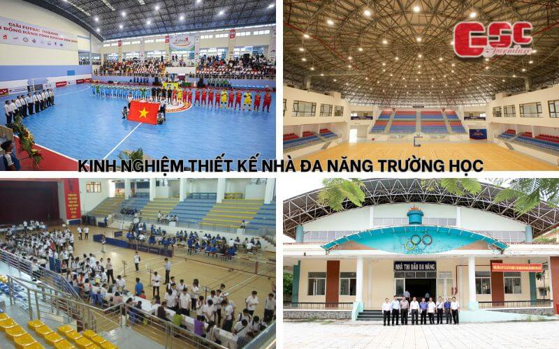 Kinh nghiệm thiết kế nhà thi đấu đa năng