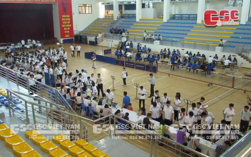 Kinh nghiệm thiết kế nhà thi đấu đa năng 2 Nhà đa năng trường Đại học Hàng Hải