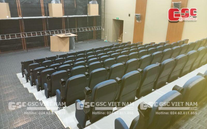 Dự án rạp chiếu phim tại Nhà văn hóa huyện Đông Anh 6 Quá trình thi công tại đây