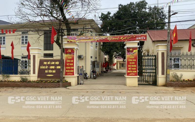 Tổng hợp khẩu hiệu trang trí nhà văn hóa thôn, UBND 12 Bảng khẩu hiệu được treo ở trước cổng nhà văn hóa thôn, UBND