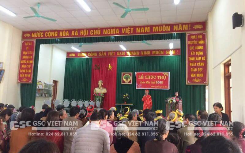Tổng hợp khẩu hiệu trang trí nhà văn hóa thôn, UBND 10 Bảng khẩu hiệu về tuyên truyền xây dựng và phát huy giá trị văn hóa, sức mạnh con người Việt Nam
