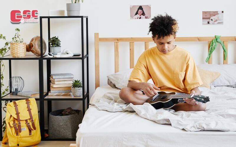 Dùng cây cảnh trang trí phòng ngủ giúp trẻ thêm yêu thiên nhiên