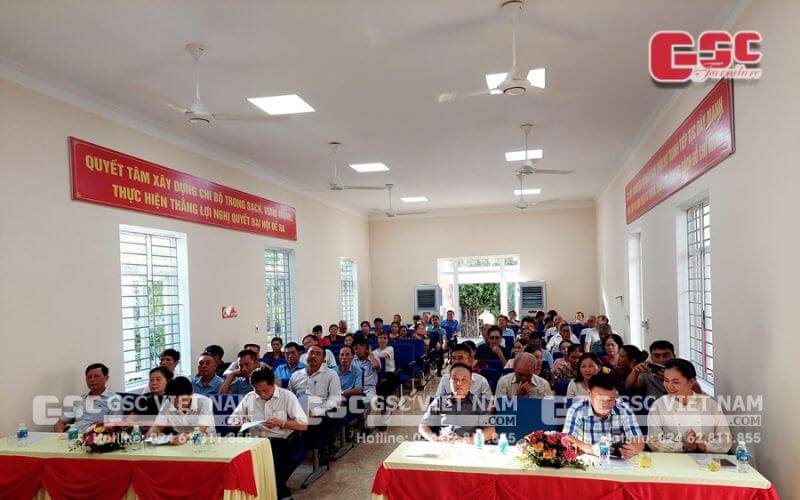 Tổng hợp khẩu hiệu trang trí nhà văn hóa thôn, UBND 6 Khẩu hiệu trang trí nhà văn hóa giúp các bộ, quản lý có ý thức trách nhiệm, tích cực tham gia các phong trào thi đua