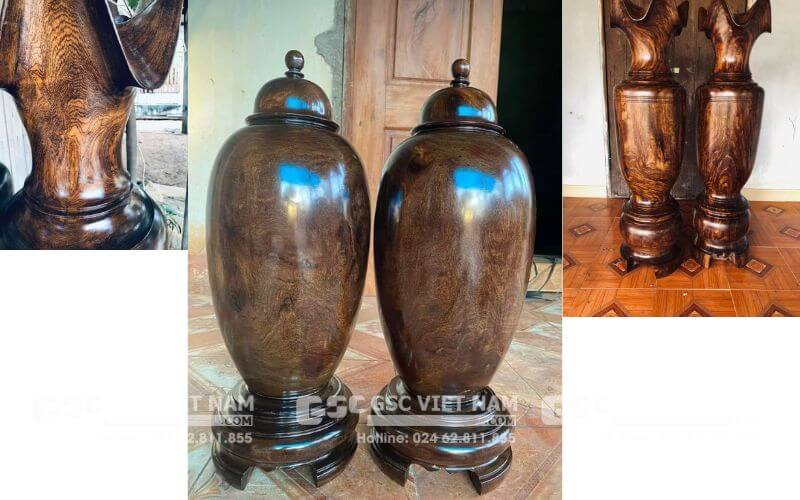 Gỗ chiu liu có tốt không? Đặc điểm, ứng dụng của gỗ cây chiu liu 10 Lục bình sang trọng làm từ gỗ chiêu liêu