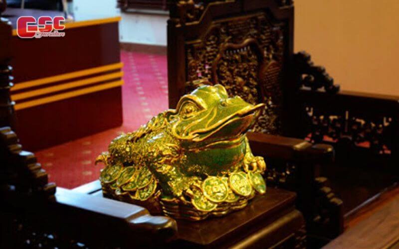 Ý nghĩa và vị trí đặt cóc 3 chân Thiềm Thừ hợp phong thủy 13 Nên đặt Thiềm Thừ ở phòng tiếp khách