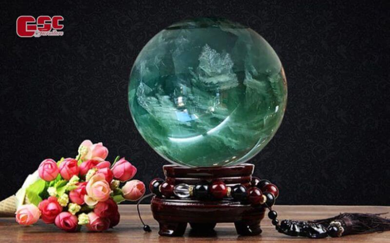 Ý nghĩa, vị trí đặt quả cầu phong thủy bàn làm việc, phòng ngủ 5 Quả cầu phong thủy hay cầu đá phong thủy được nhiều gia đình ưu chuộng