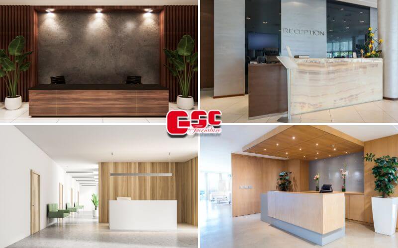 Báo giá quầy lễ tân chữ U, chữ L, chữ I mới nhất