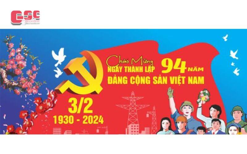Khẩu hiệu tuyên truyền Mừng Đảng Mừng Xuân 2024 8 Khẩu hiệu Nngày thành lập Đảng Cộng sản Việt Nam thể hiện niềm tin vững chắc vào sự lãnh đạo của Đảng, vào tương lai tươi sáng của đất nước