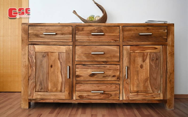 30 Mẫu tủ đựng cốc chén phòng khách bán chạy nhất mọi thời đại 30 Tủ bát đĩa bằng gỗ tự nhiên