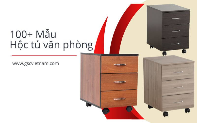100 Mẫu hộc tủ văn phòng di động, cố định thương hiệu Hòa Phát, Xuân Hòa