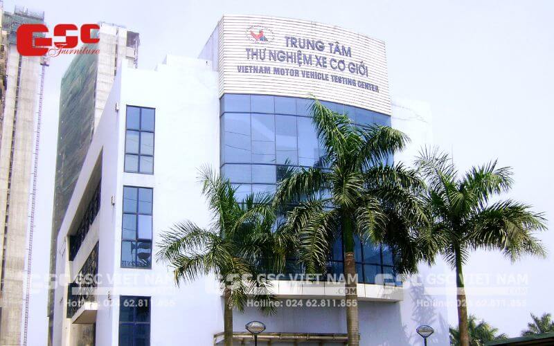 Dự án hội trường Trung tâm Thử Nghiệm Xe Cơ giới