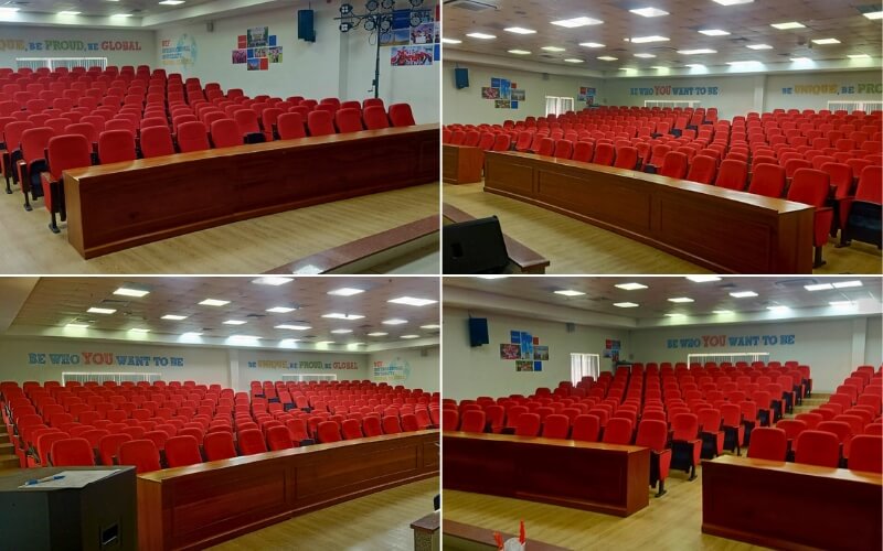 Dự án hội trường tại trường ĐH Kinh tế Tài Chính TP Hồ Chí Minh lần 1