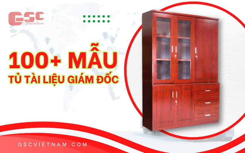 Tổng hợp 100 mẫu tủ tài liệu giám đốc Hòa Phát, Xuân Hòa