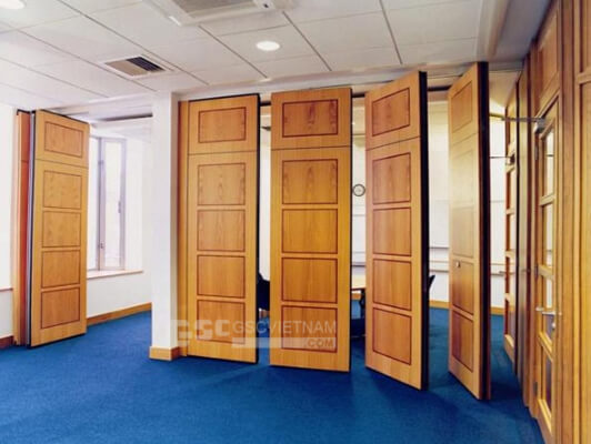 Xu hướng thiết kế văn phòng thông minh với vách ngăn di động 6 "