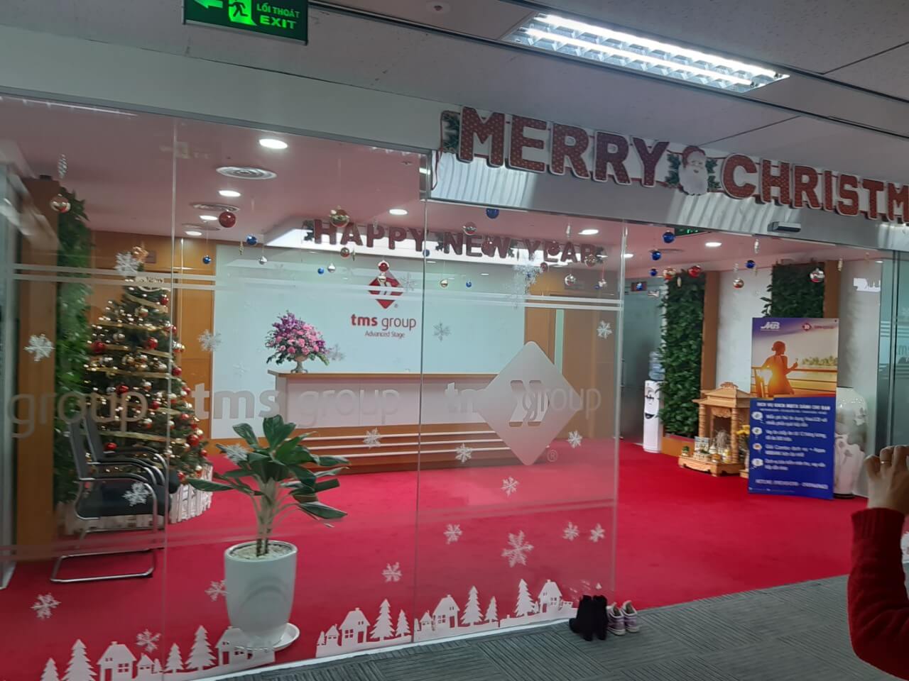 Dự án thi công nội thất văn phòng công ty TMS Group Toàn cảnh của công ty