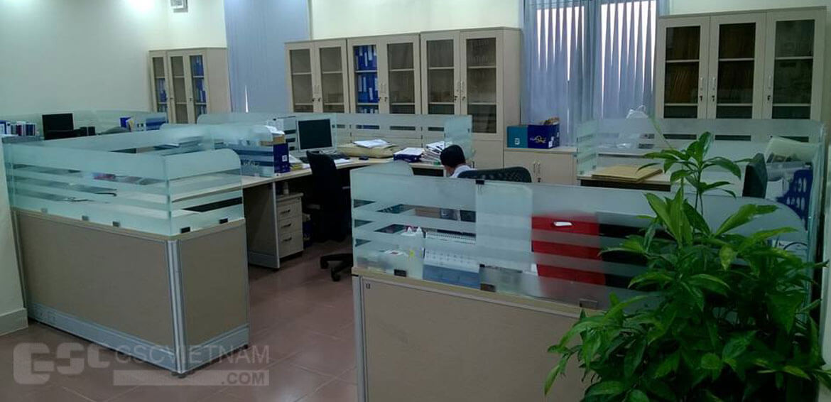 Dự án thiết kế nội thất văn phòng công ty Cát L