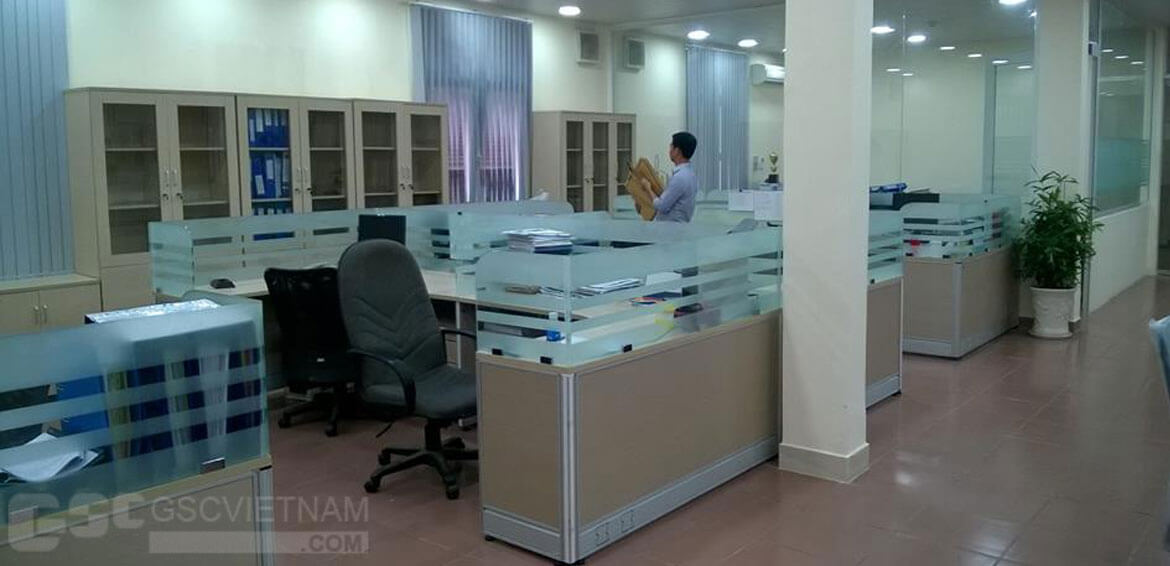 Dự án setup trọn gói nội thất văn phòng tại công ty Cát Lợi 