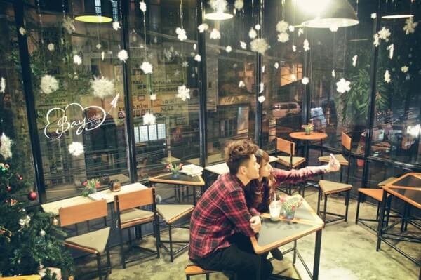 tư vấn thiết kế quán cafe đạm phong cách vintage