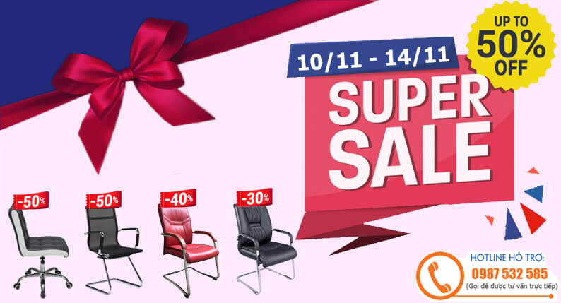 Khuyến mại nhân dịp hội chợ Tháng 11-2017