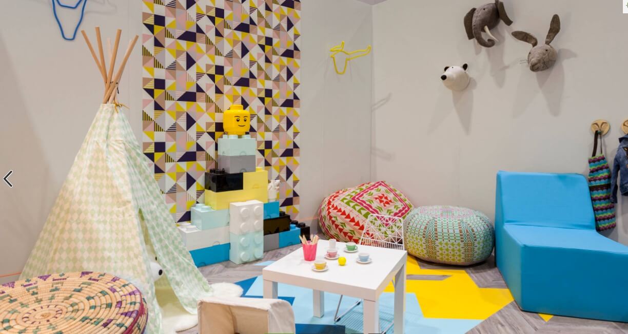 Bé chơi hoài không chán nhờ thiết kế phòng chơi sáng tạo !