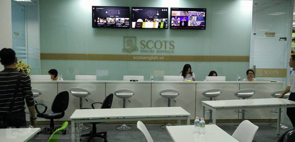 Khai tr­ương phòng học tiếng anh Scots English 