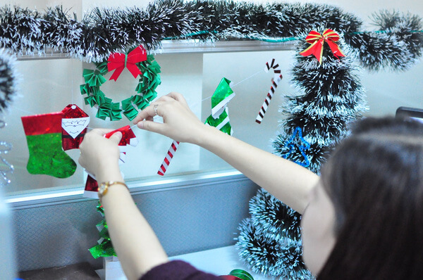  5 ý tưởng mang ngay giáng sinh đến văn phòng bạn 