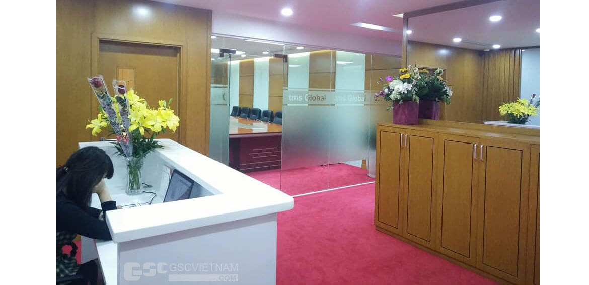 Cuộc sống văn phòng đẹp như mơ với TMS thứ 2 Nội thất GSC Việt Nam là đơn vị cung cấp và thi công dự án nội thất văn phòng