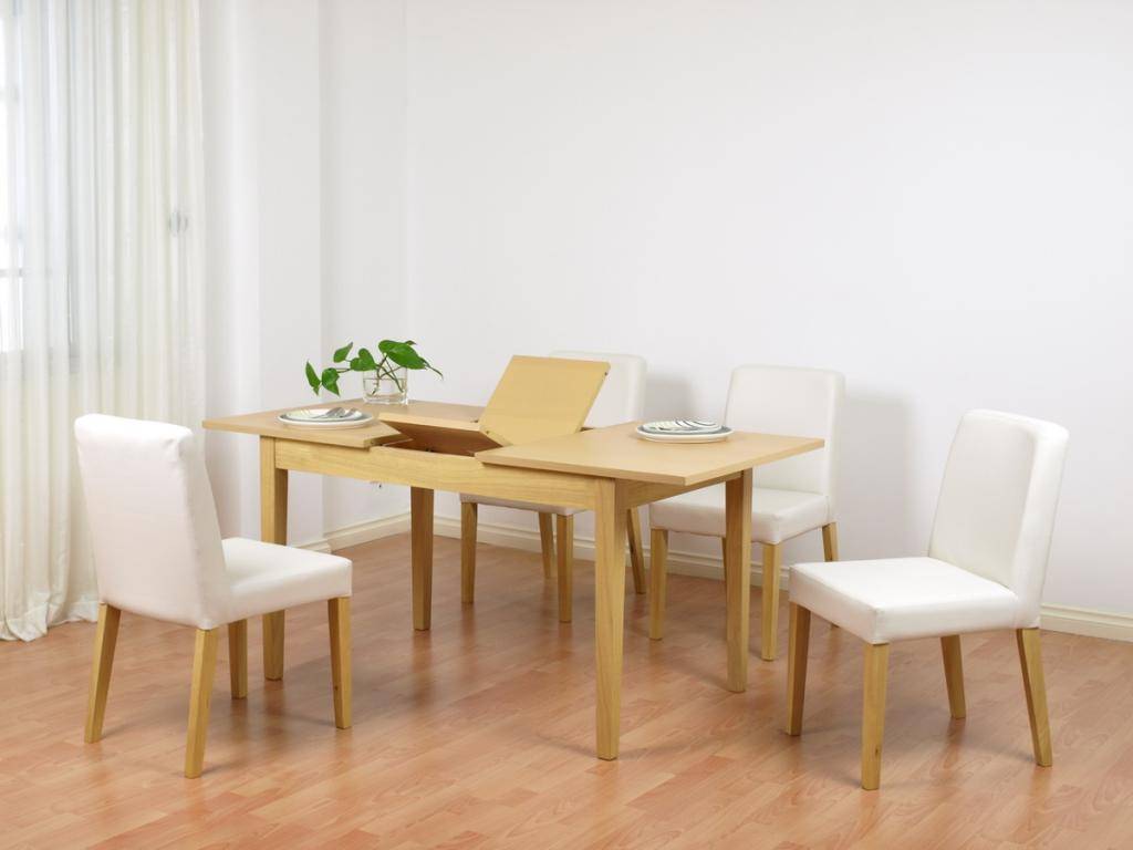 Bàn ăn thông minh kéo dài cho căn bếp thêm tinh tế