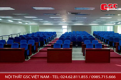 Dự án ghế hội trường Xí Nghiệp Địa vật lý Giếng khoan 6 Toàn cảnh hội trường