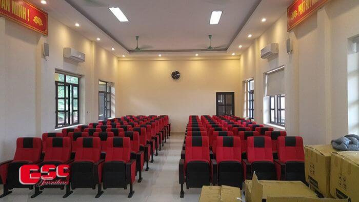 Tham quan dự án ghế hội trường tại UBND xã Tân Việt – Quảng Ninh 7 "