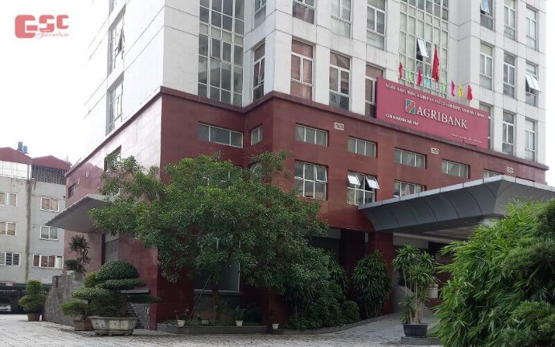 Dự án ghế hội trường tại Ngân hàng Agribank Hà Đông 5 "