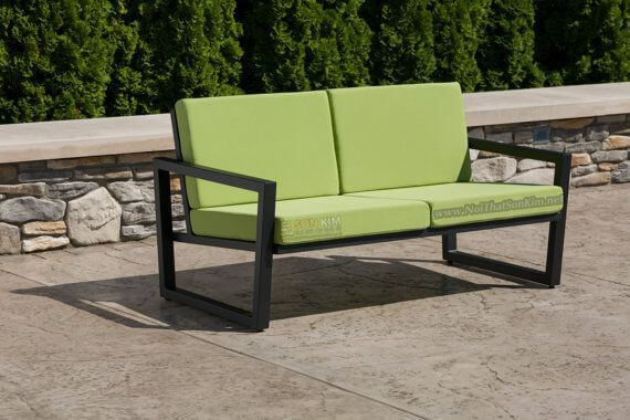 Sofa khung sắt bền đẹp theo thời gian