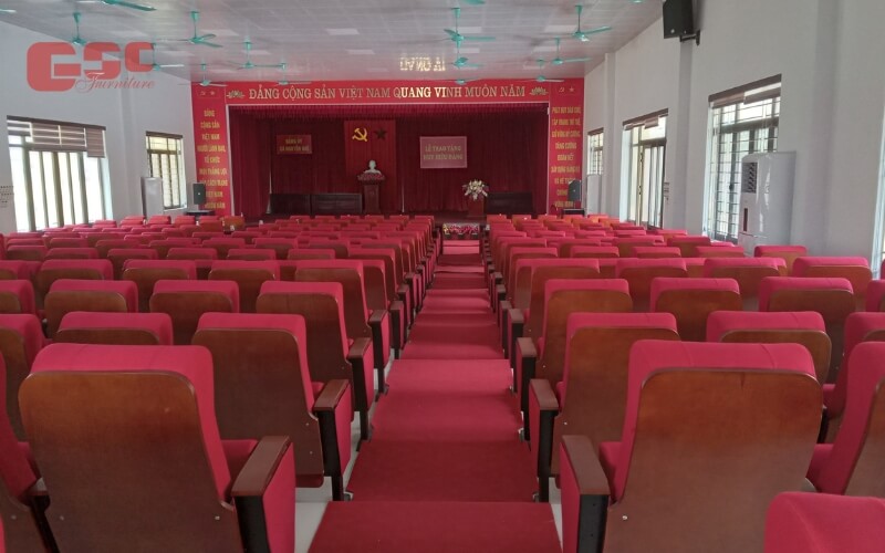 Hội trường UBND xã Nguyễn Huệ, Quảng Ninh